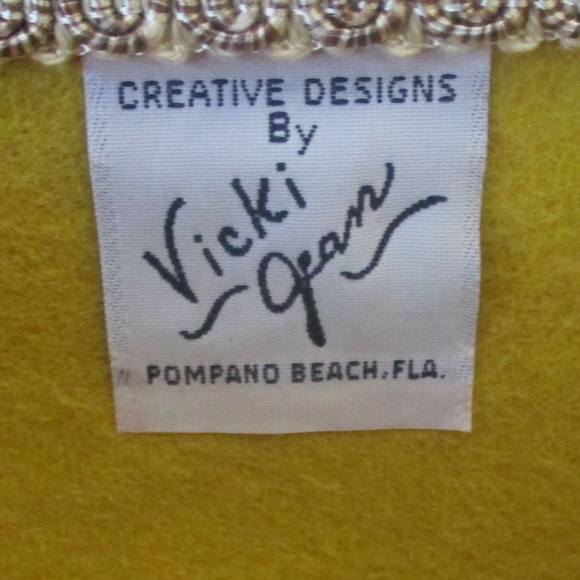 Vintage Wooden Decoupage 3D Vicki Jean Purse - Picture 8 of 8